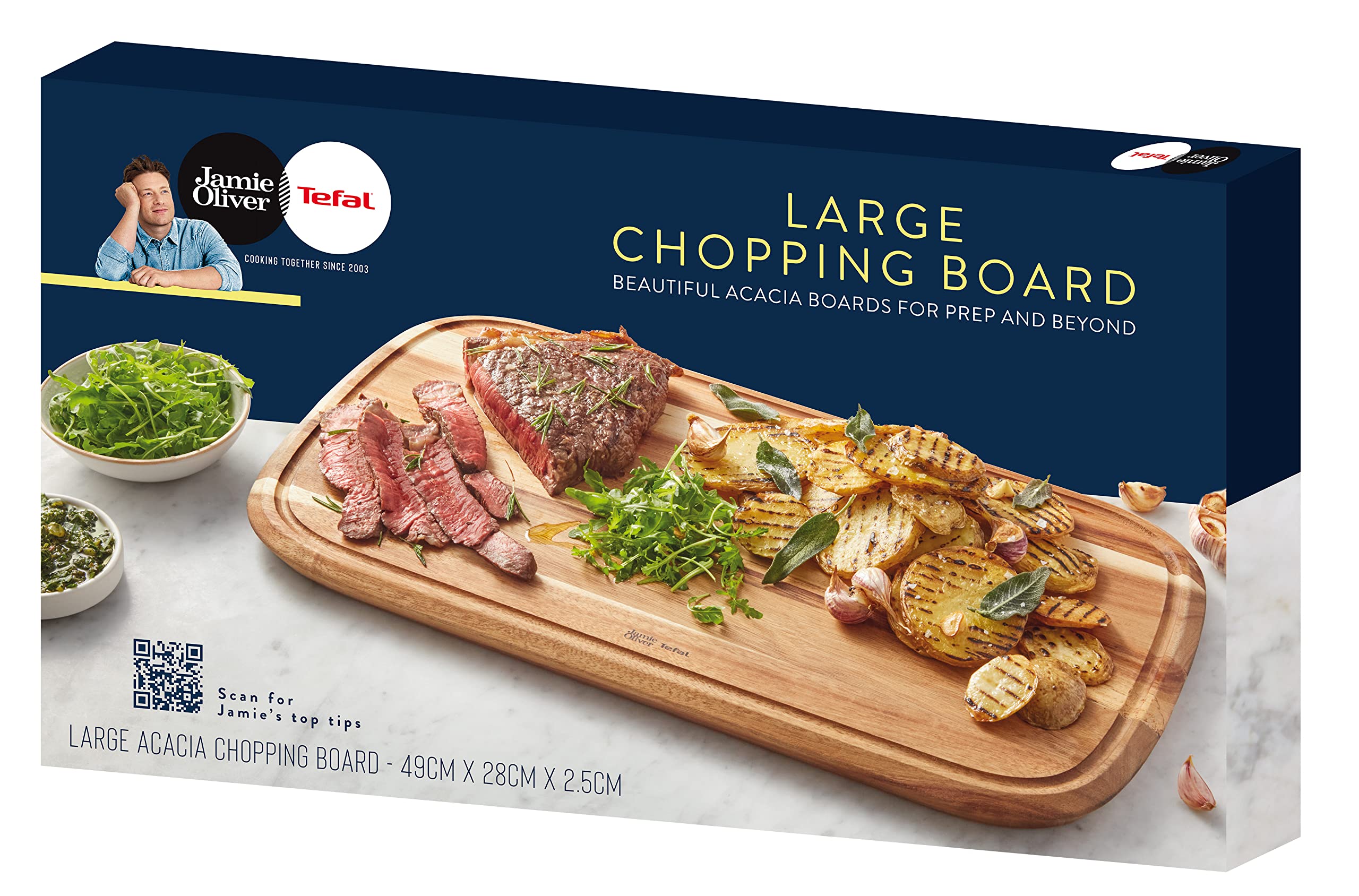 tefal-jamie-oliver-schneidebrett-gr-e-l-49-x-28-x-2-5-cm-akazienholz-fsc-zertifi image 5