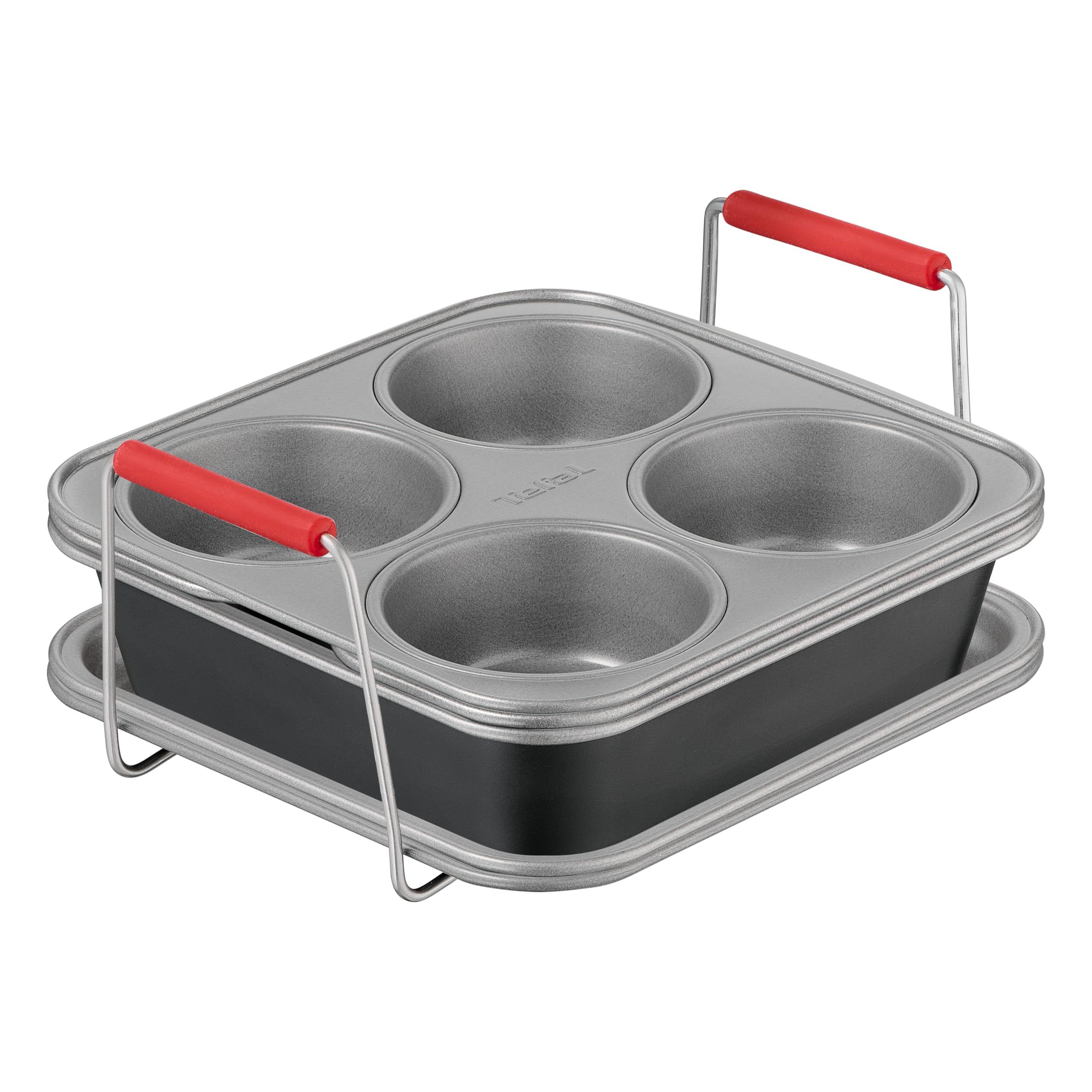 tefal-dail-easy-6-tlg-hei-luftfritteusen-accessoires-set-mit-lochblech-tablett-b image 2