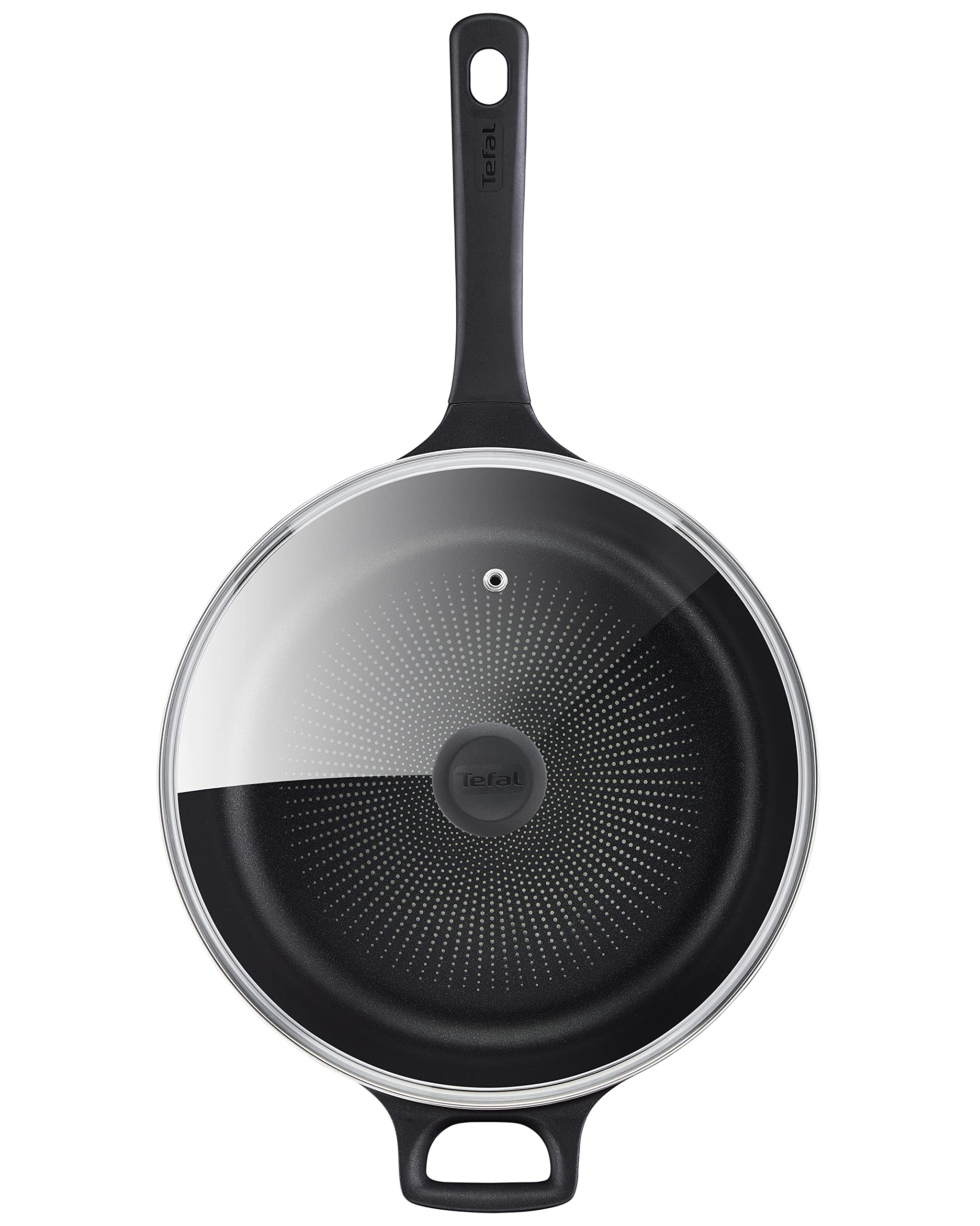 tefal-trattoria-pro-g61237-schmorpfanne-28-cm-mit-deckel-aluguss-titanium-2x-ant image 2