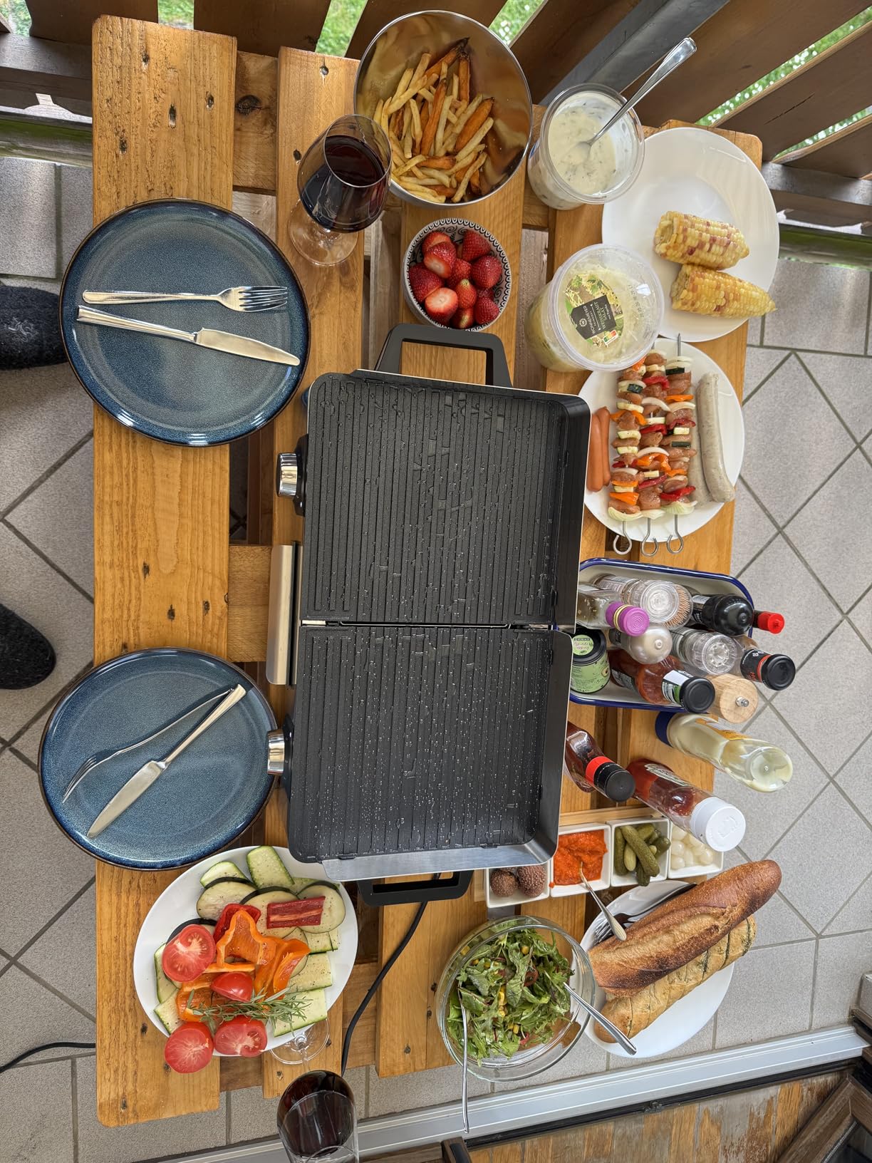 BBQ-Meister auf kleinem Raum