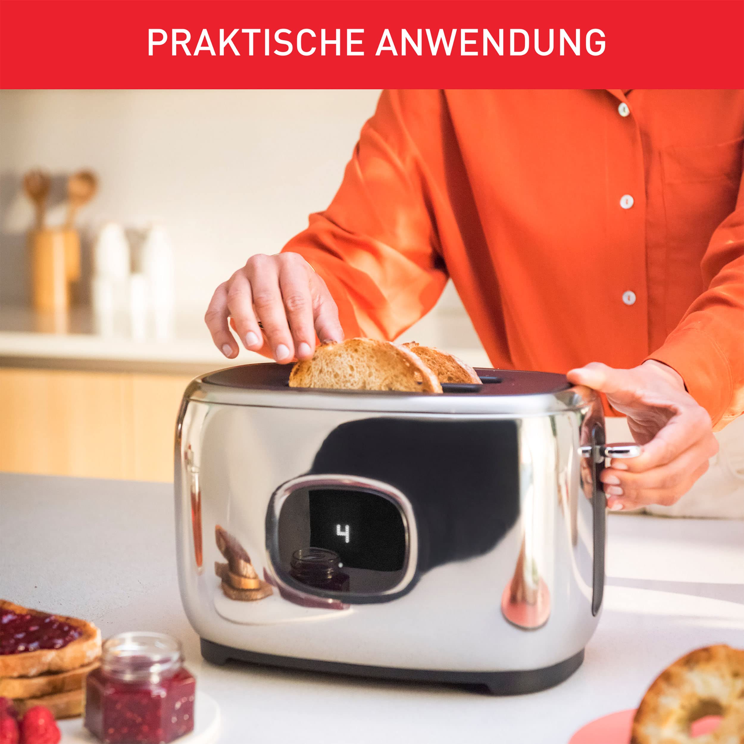 tefal-majestuo-tt883d-doppelschlitz-toaster-touchscreen-display-2-personalisierb image 3