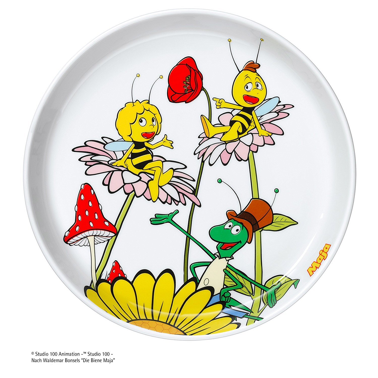wmf-biene-maja-kindergeschirrset-6-teilig-mit-kinderbesteck-cromargan-edelstahl- image 4