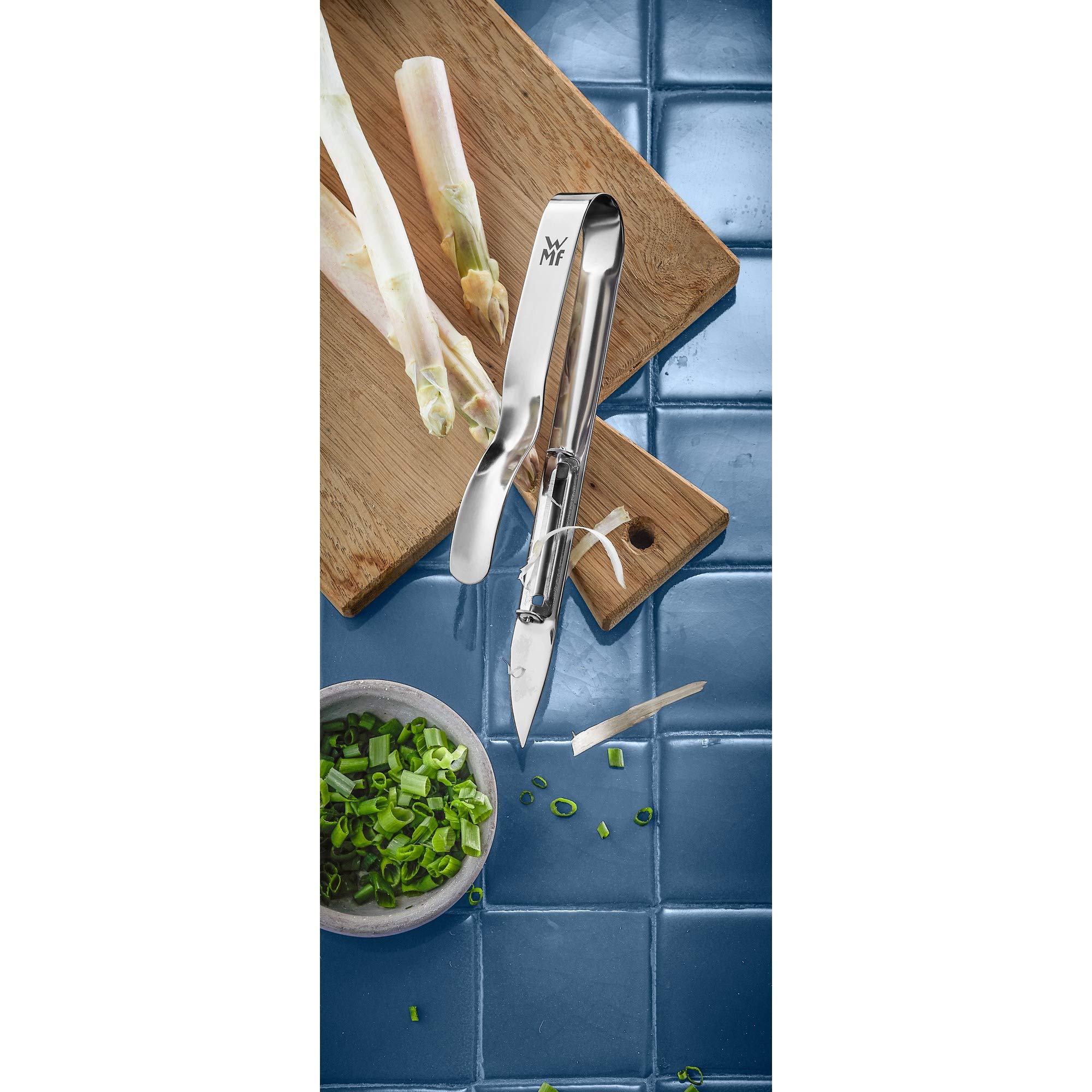 wmf-gourmet-spargelsch-ler-17-cm-gem-sesch-ler-mit-beweglicher-klinge-aus-cromar image 2