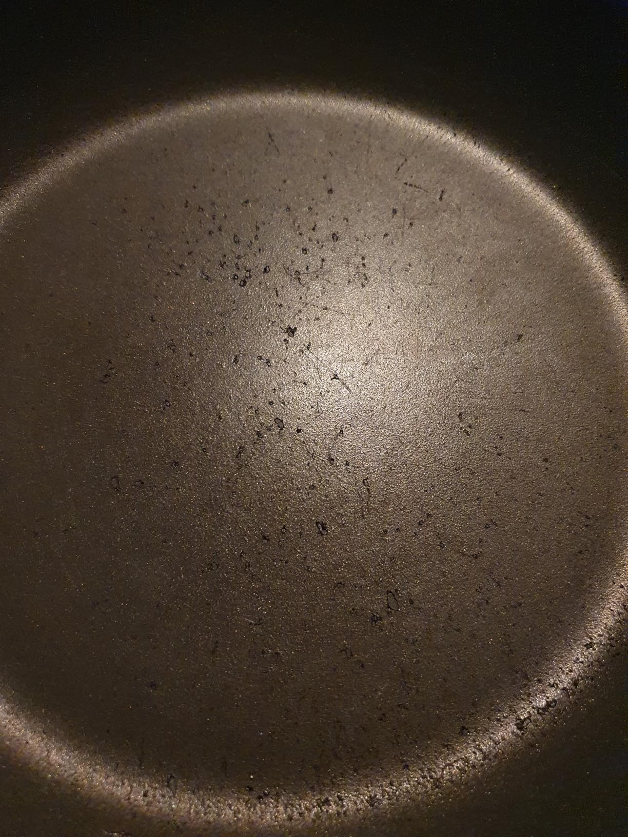 Gute Pfanne, kleiner Makel