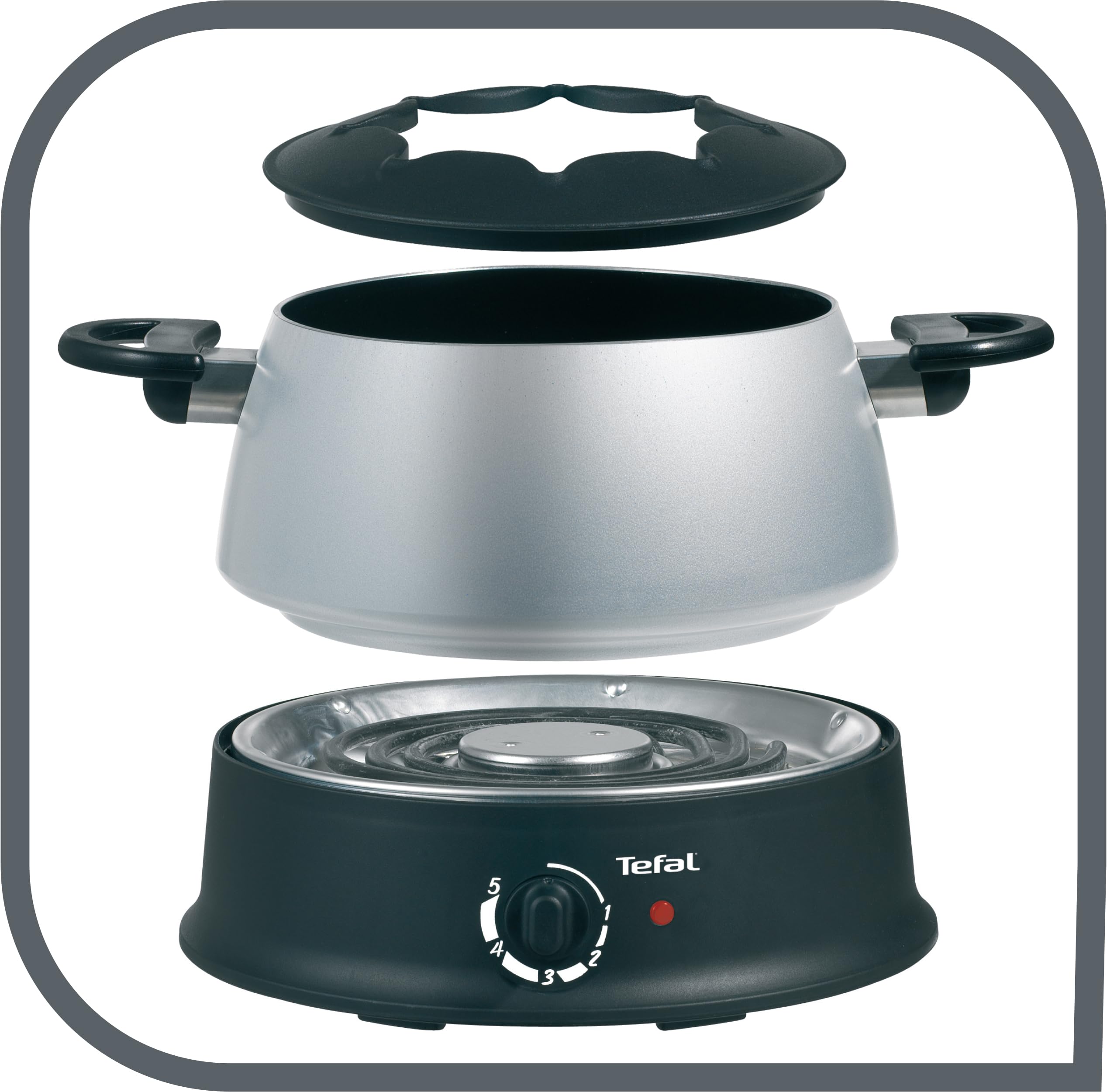 tefal-ef3000-fondue-base-ronde-elektrisches-fondue-set-f-r-6-personen-1200-w-mit image 3