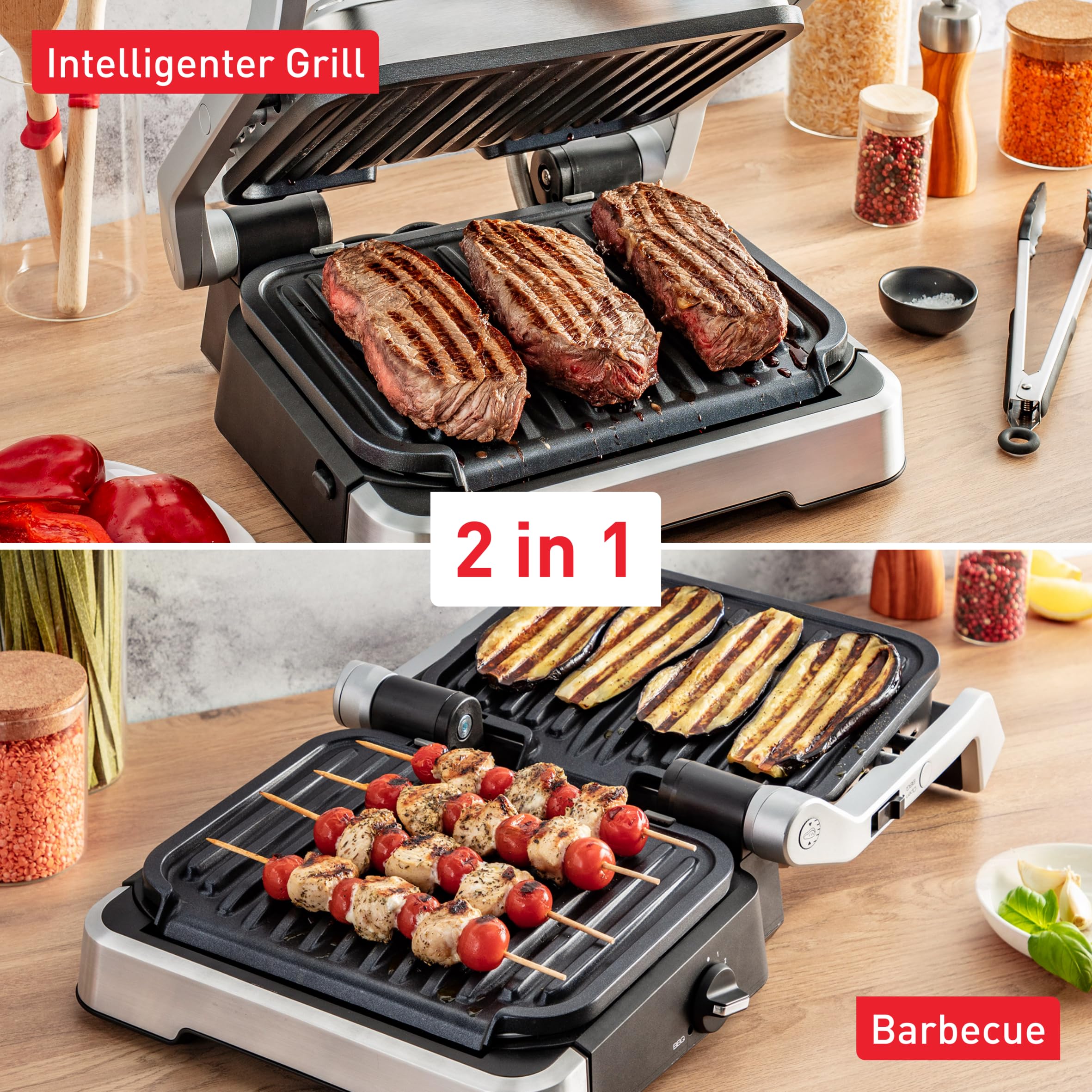 tefal-optigrill-gc773d10-2in1-kontaktgrill-aufklappbarer-tischgrill-mit-9-progra image 4