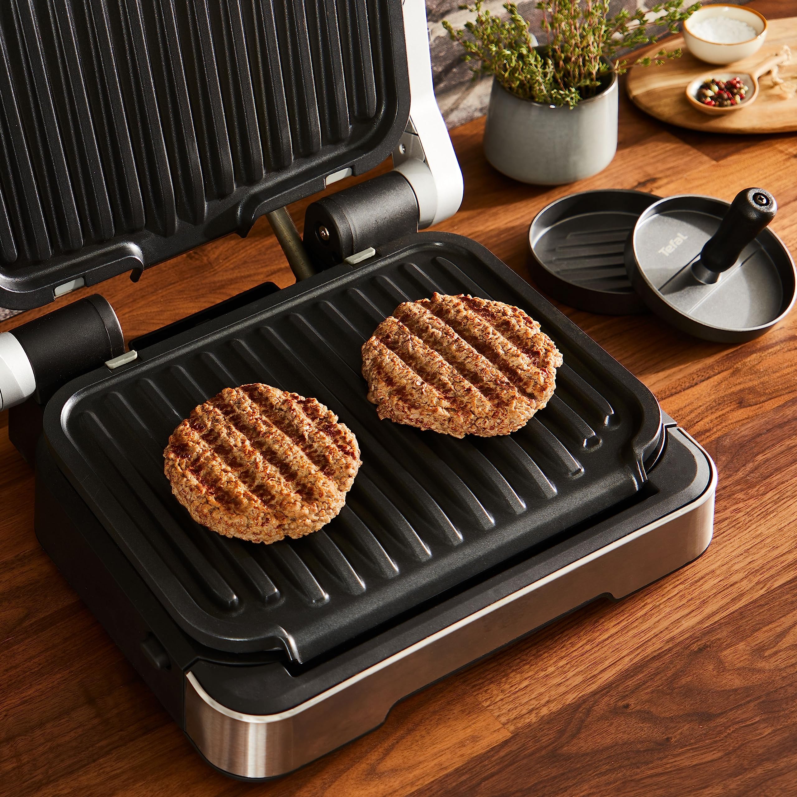 tefal-hamburger-presse-k18511-12-cm-f-r-fleisch-fisch-veggie-burger-antihaftbesc image 6