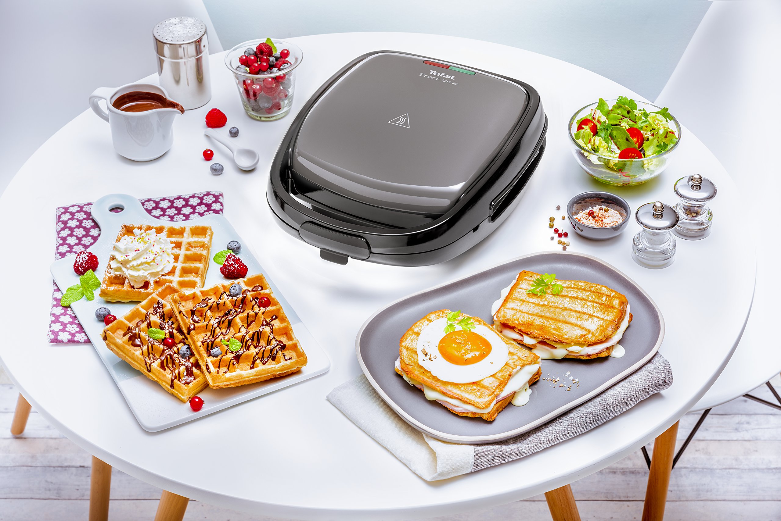 tefal-snack-time-sw341b-2in1-waffeleisen-und-sandwichtoaster-2-herausnehmbare-an image 4