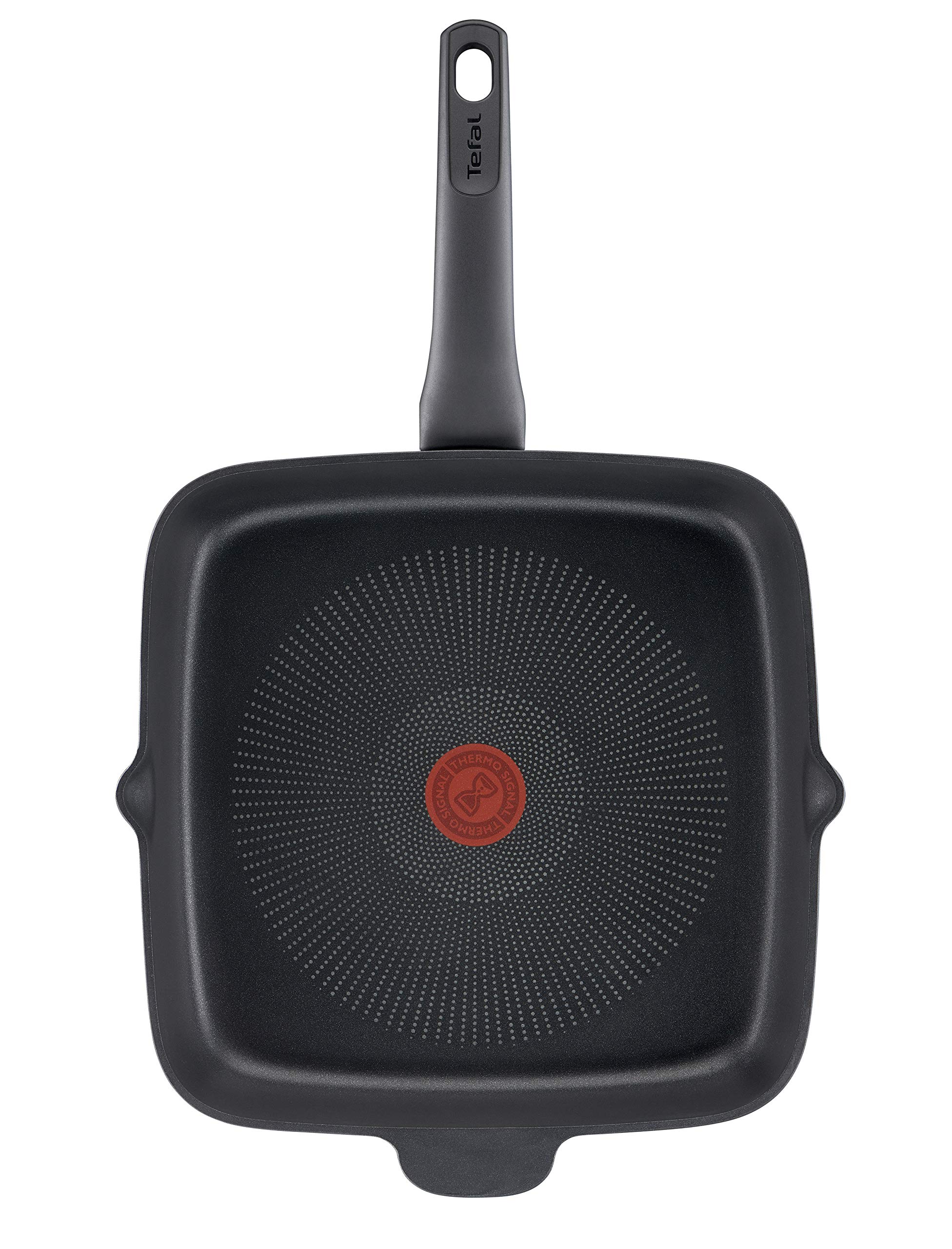 tefal-ultimate-e23540-tiefe-vierecks-bratpfanne-aluminiumguss-induktion-titanium image 2