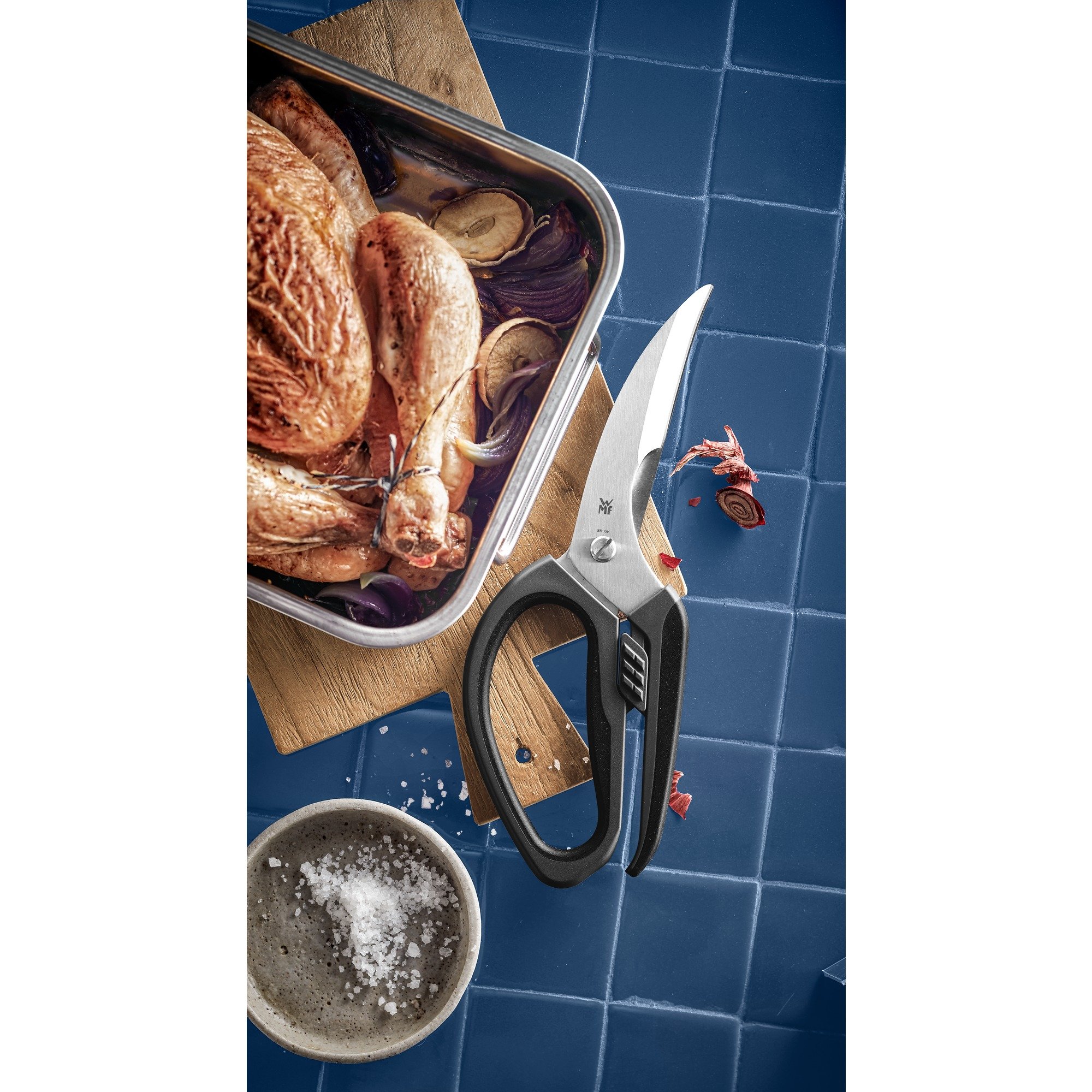 wmf-gefl-gelschere-23-cm-mit-integriertem-knochenbrecher-softtouch-griffe-geboge image 4