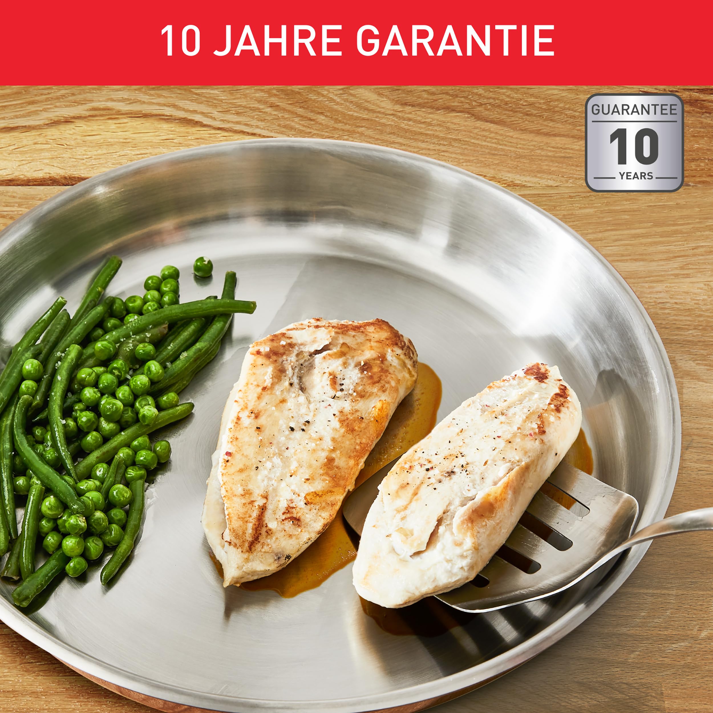 tefal-duetto-on-bratpfanne-28-cm-unversiegelt-b8660634-edelstahl-mit-w-rmediffus image 5