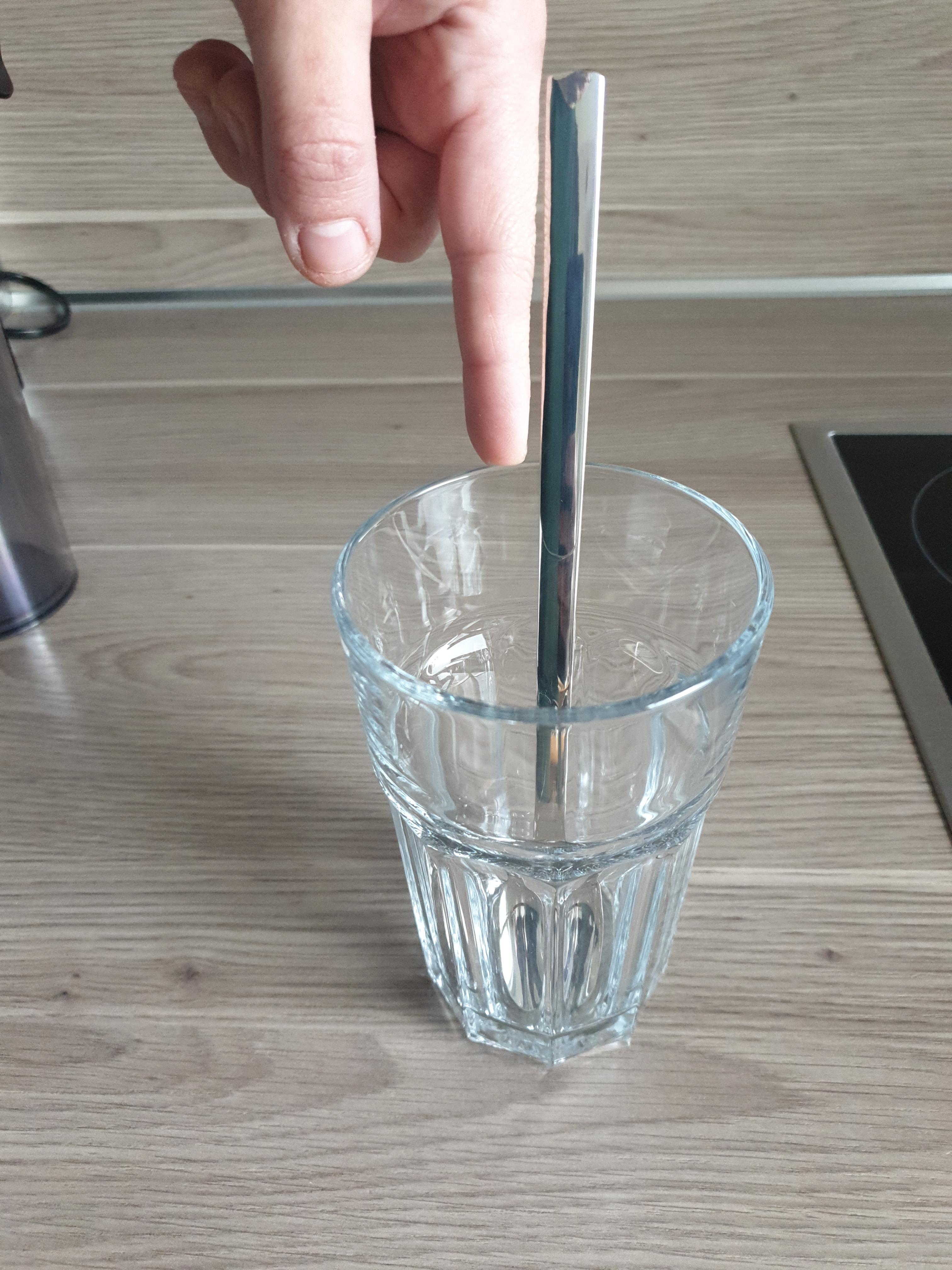 Schön schwer, nicht bauchig